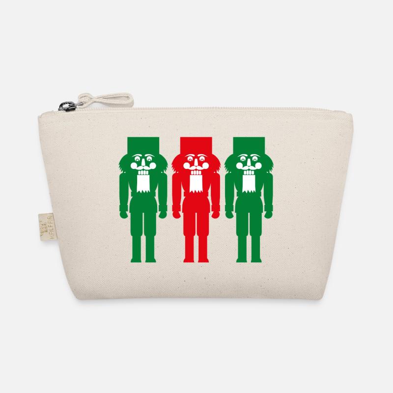Nutcracker Color Three Christmas Traditional Organic Pouch