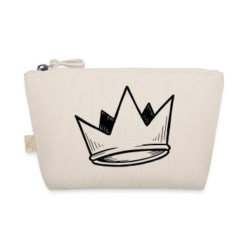 Crown Vector | Doodle Look - Organic Pouch - nature - Front