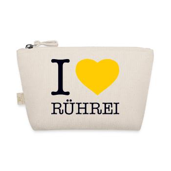 I love Rührei - Bio-Täschchen - Natur - Vorne