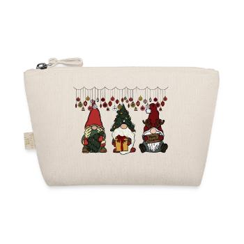 Gnome Christmas - Organic Pouch - nature - Front