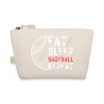 Manger dormir baseball répéter - Trousse biologique - nature - Devant