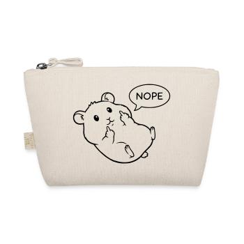 lazy hamster hamster lover hamster owner - Organic Pouch - nature - Front