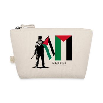 Abstract Sluette Colorful Blocks - Organic Pouch - nature - Front