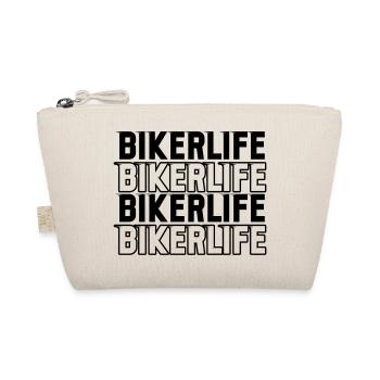 Biker_life_fast - Organic Pouch - nature - Front
