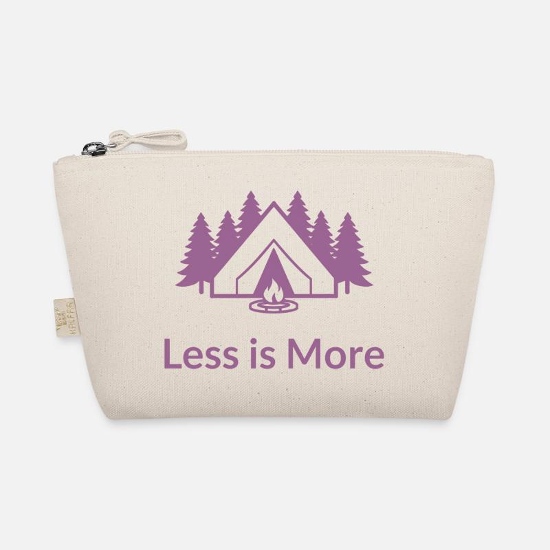 Less Is More – Minimalist Camping Forest Organic Pouch
