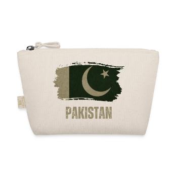 Pakistan Grunge Flag, Pakistani Proud - Organic Pouch - nature - Front