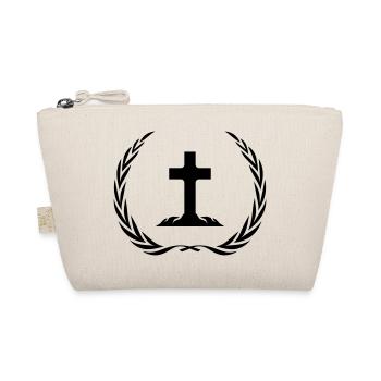 Couronne de symbole de croix - Trousse biologique - nature - Devant