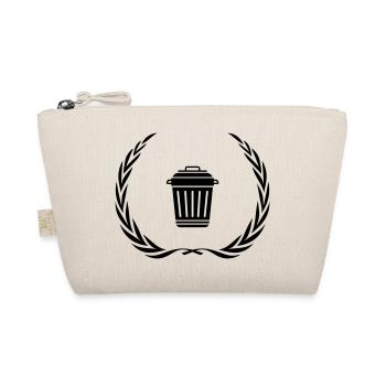 Mülltonne Symbol Kranz - Bio-Täschchen - Natur - Vorne