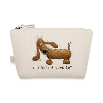 Funny Dachshund Dachshund Sayings Gift - Organic Pouch - nature - Front
