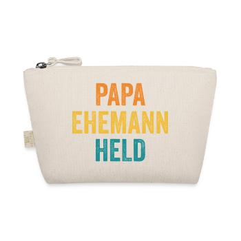 Funny Grill Master Dad Saying Father's Day - Organic Pouch - nature - Front