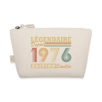Légendaire depuis 1976 Vintage Cadeau Anniversaire - Trousse biologique - nature - Devant