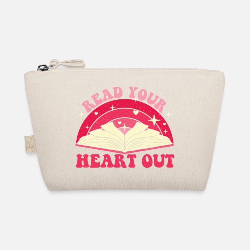 Lecteur drôle de Reader Reading Your Heart Out Trousse biologique