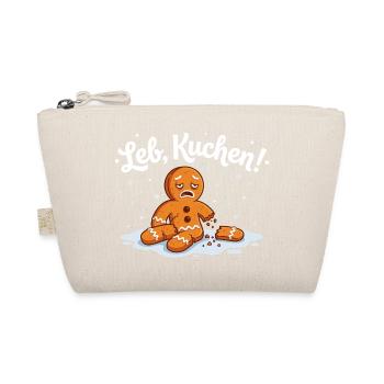 Gingerbread Christmas Shirt Funny Men's Women's - Organic Pouch - nature - Front