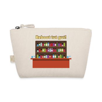 Reboot Bar: Bunte Flaschen - Bio-Täschchen - Natur - Vorne