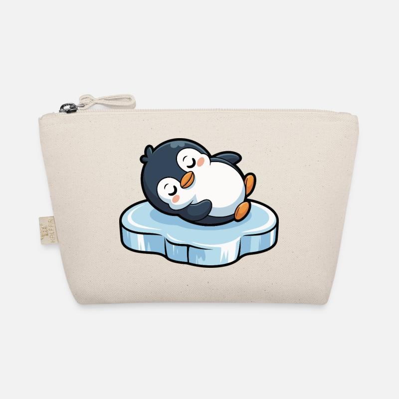 Manchot endormi sur la glace Trousse biologique