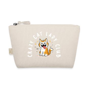Crazy Cat Lady Club Lustige Katzen Doodle - Bio-Täschchen - Natur - Vorne