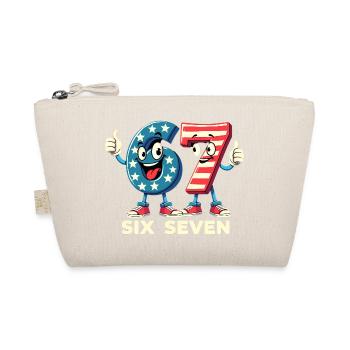 US Flag 67 Memes Six Seven - Organic Pouch - nature - Front
