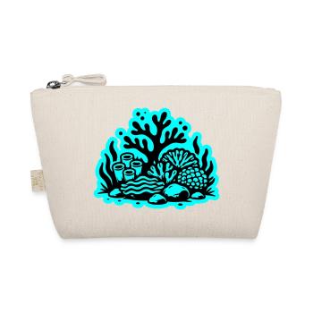 Coral Reef Ocean Coral Icon - Organic Pouch - nature - Front