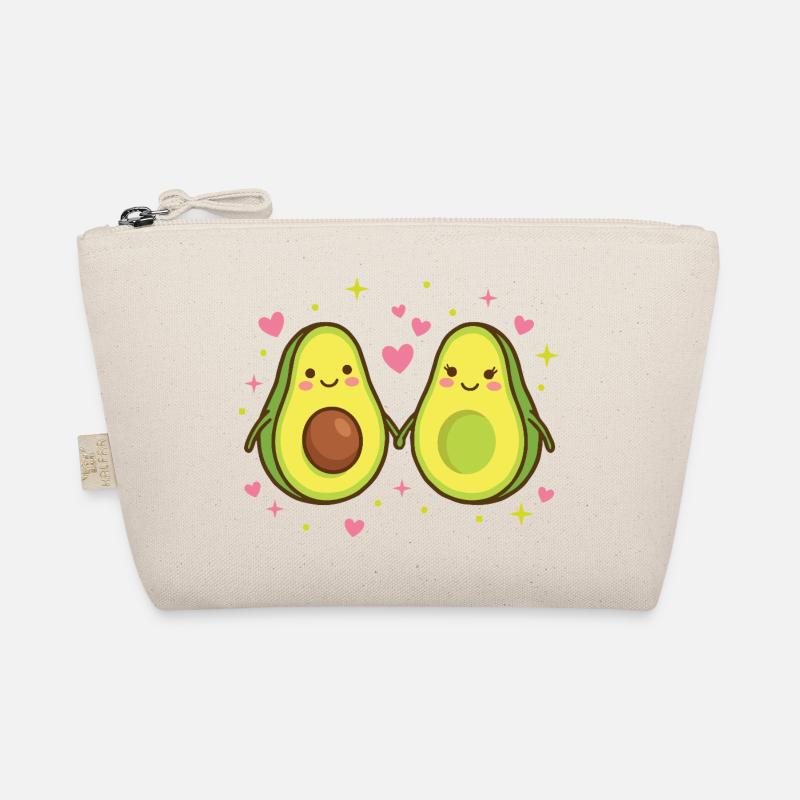Avocado Love – Die perfekte Hälfte Bio-Täschchen