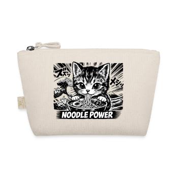 Kawaii Neko Ramen Cat Noodle Anime - Bio-Täschchen - Natur - Vorne