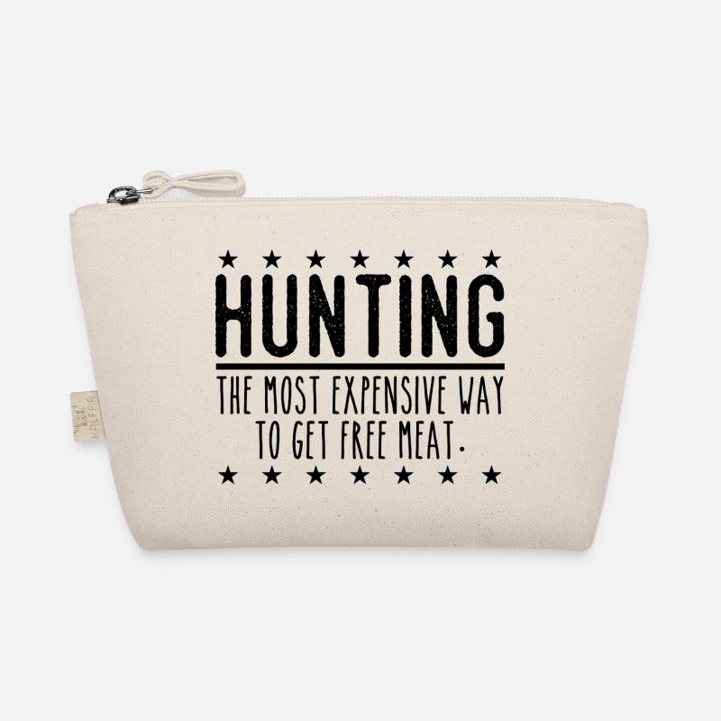 Jäger Lustiger Spruch – Gratis Fleisch Design Bio-Täschchen