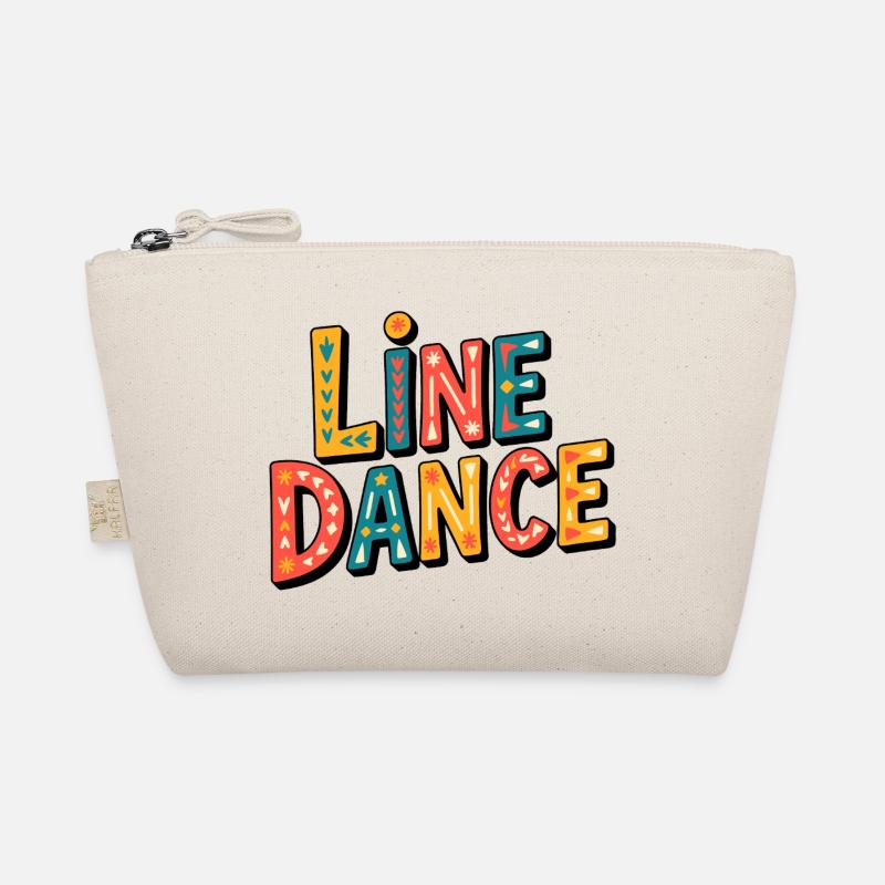 Line Dance Was - Bio-Täschchen - Natur