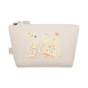 Astronauts on the orbital moon - Organic Pouch - nature - Front