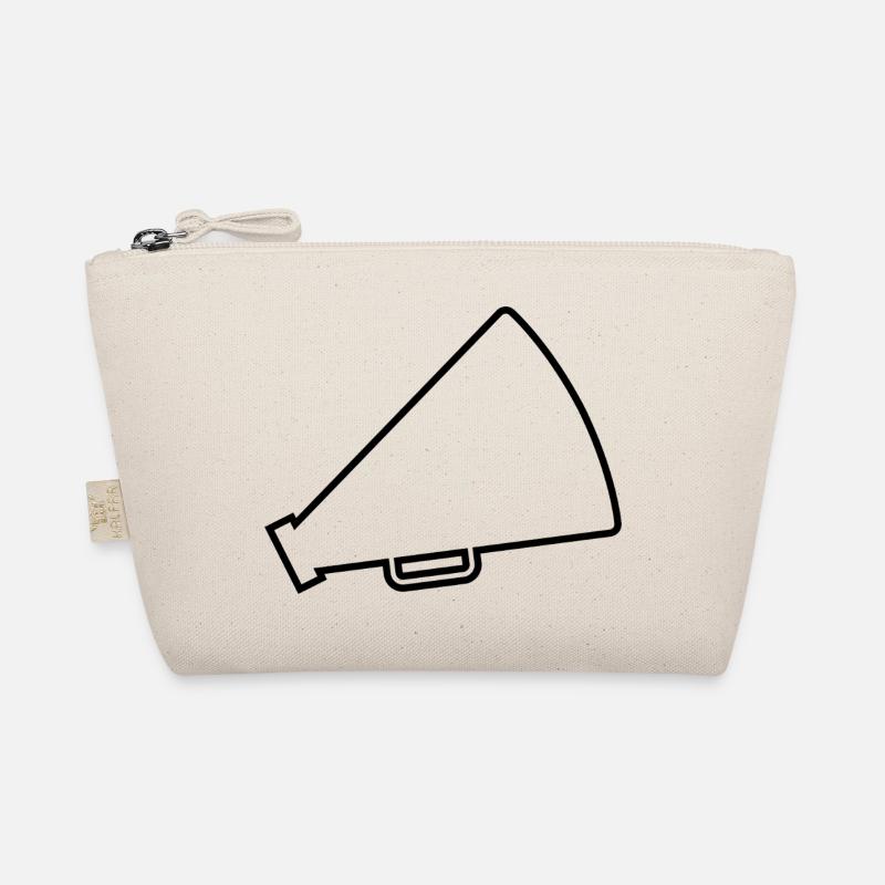 Megaphone Cheerleader Organic Pouch