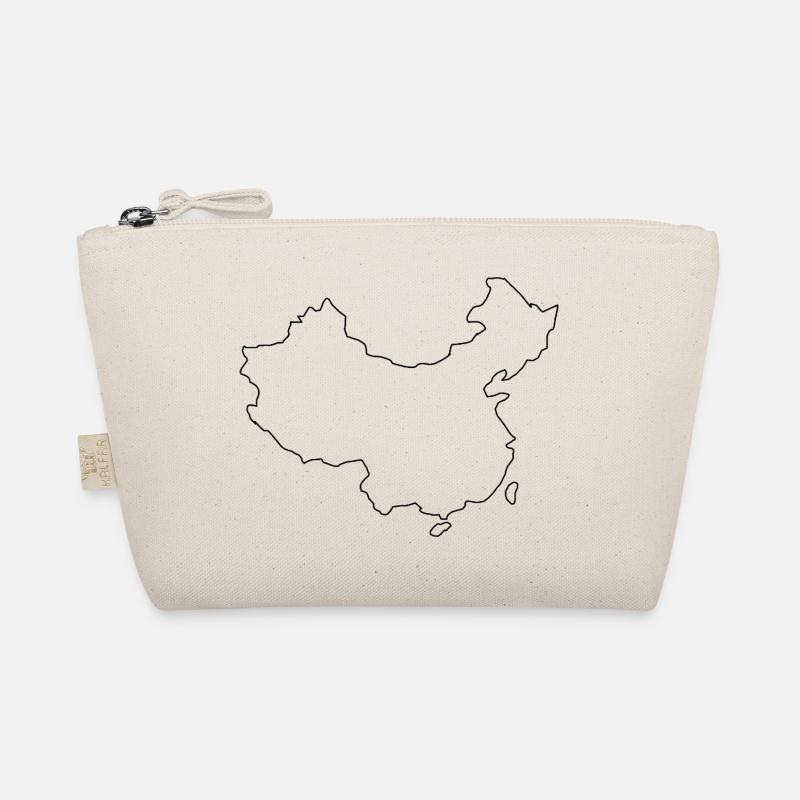 China map Organic Pouch