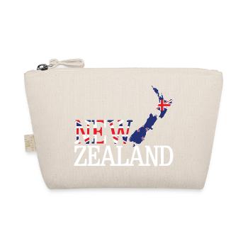 New Zealand Land Map - Organic Pouch - nature - Front