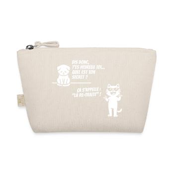 Le Secret des Chats Heureux (texte blanc) - Trousse biologique - nature - Devant