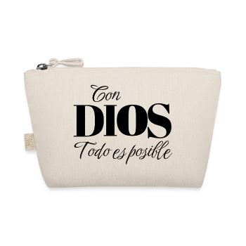 Avec Dieu, tout est possible - Matthieu 19:26 Christian A - Trousse biologique - nature - Devant