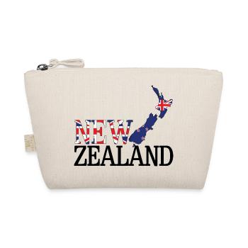 New Zealand Land Map New Zealand Flag - Organic Pouch - nature - Front