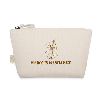 MY DOG IS MY SOULMATE - Bio-Täschchen - Natur - Vorne