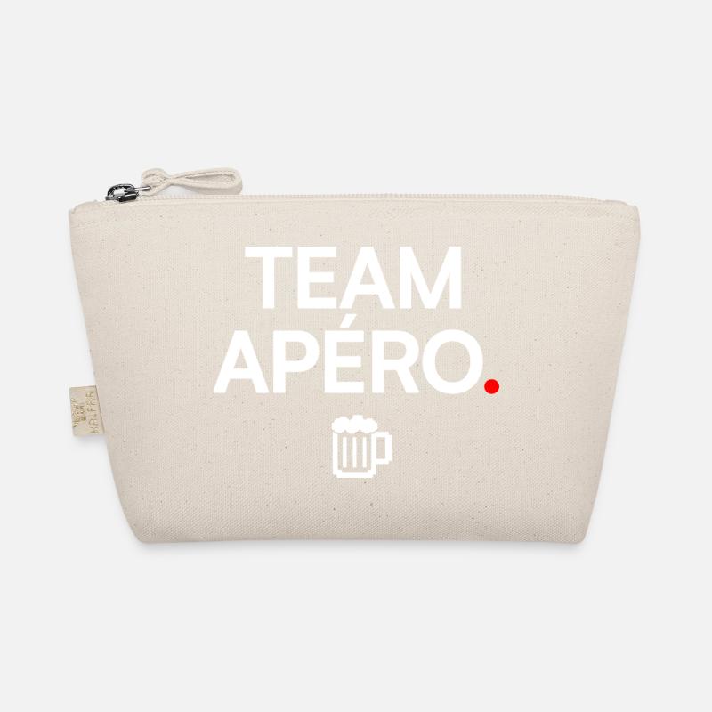 TEAM APÉRO | Minimal party humor Organic Pouch