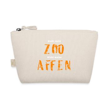 Nicht mein ZOO nicht meine AFFEN Spruch - Bio-Täschchen - Natur - Vorne