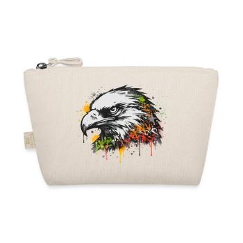 Adler Graffiti Street Art   - Bio-Täschchen - Natur - Vorne