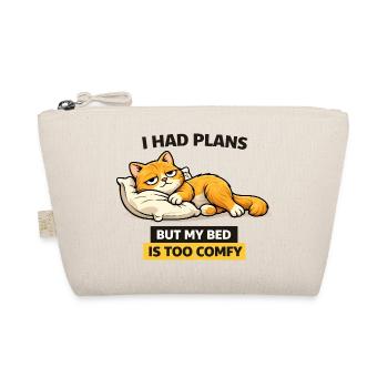 Comfy Cat Bed Plans - Organic Pouch - nature - Front