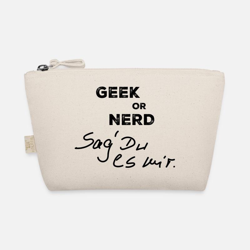 Geek oder Nerd Bio-Täschchen