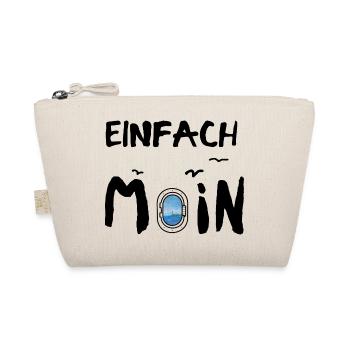 einfach moin bullauge meer erholung urlaub - Bio-Täschchen - Natur - Vorne