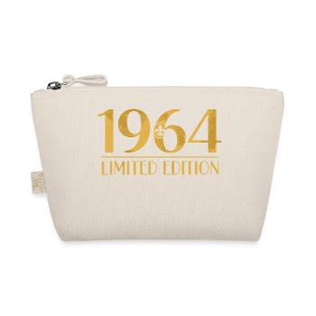 1964 Birthday Vintage Limited Edition - Organic Pouch - nature - Front