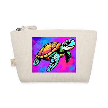 turtle - Organic Pouch - nature - Front