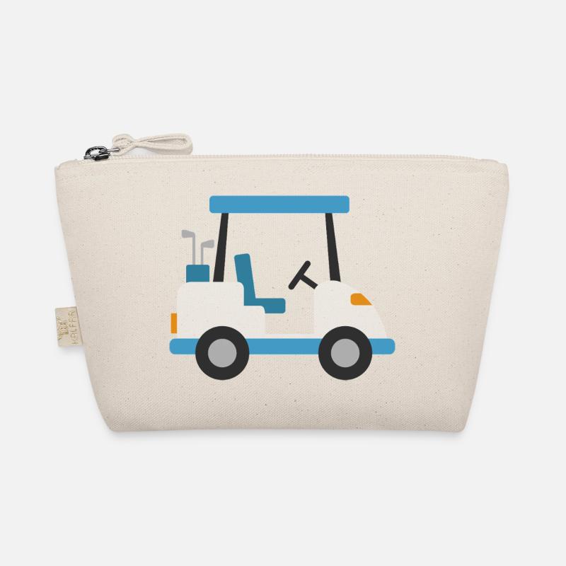 Voiturette de golf bleue Trousse biologique