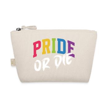 LGBT-Pride-Monat – Pride or Die - Bio-Täschchen - Natur - Vorne