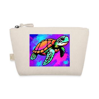 turtle - Organic Pouch - nature - Front