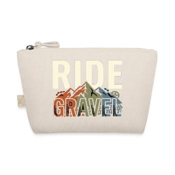 Ride Gravel Bike Bike Adventure Outdoor - Organic Pouch - nature - Front
