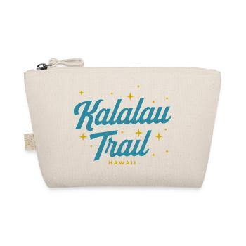 Kalalau Trail Hawaii Writing and Stars - Organic Pouch - nature - Front