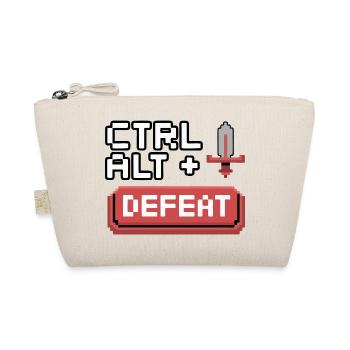 Ctrl Alt Remove Pixel Design - Organic Pouch - nature - Front