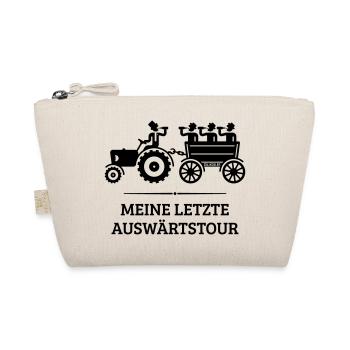 Meine Letzte Auswärtstour Mit Trecker (JGA / B) - Bio-Täschchen - Natur - Vorne