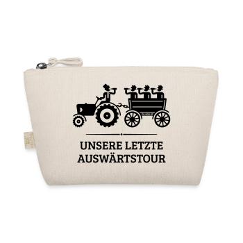 Unsere Letzte Auswärtstour Mit Trecker (JGA / B) - Bio-Täschchen - Natur - Vorne